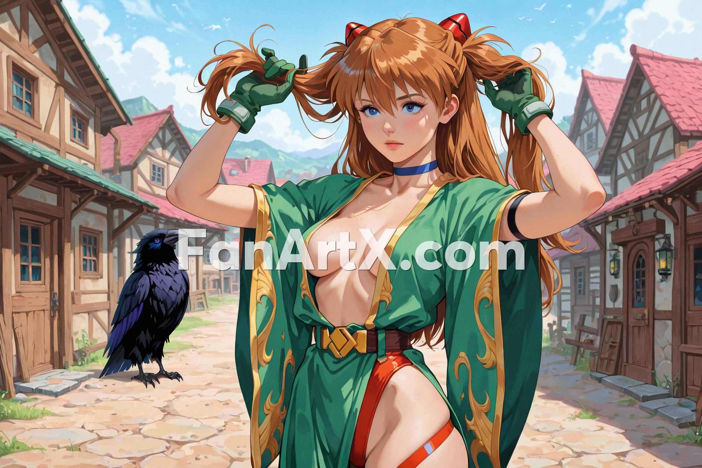 Asuka Langley Soryu fanart - Neon Genesis Evangelion Character 1650396